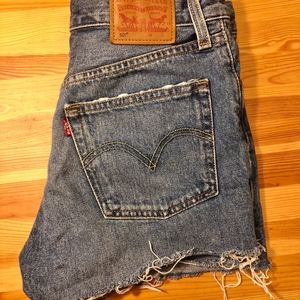 Levi 501 jean shorts